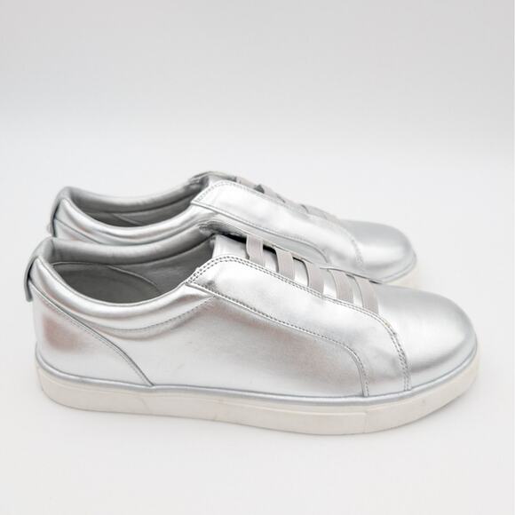 Reaction Kenneth Cole Bonnie Metallic Slip-On Sneaker Women’s Size US8 EU39 - Picture 3 of 9
